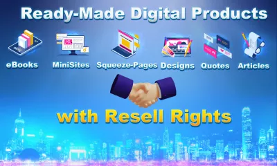 custom digital product with legit stamped Resell Rights create content for you